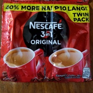 KOPIKO 3 IN 1 NESCAFE Creamy White  original 3-in-1 Coffee twin pack 10sachet grocery grade all good
