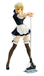 Alter Fate/hollow ataraxia: Saber PVC Figure (Maid Version R) (1:6 Scale)