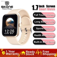 Smart Watch 1.7 Inch Big Full Touch Screen Long Battery Life Smart Watch Built-in Game Smart Watch for Men Women Smart
