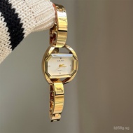 SUNLIFEX Rectangular Women's Watch Exquisite Chanel Style Thin Strap Elegant Women's High-end Bracel