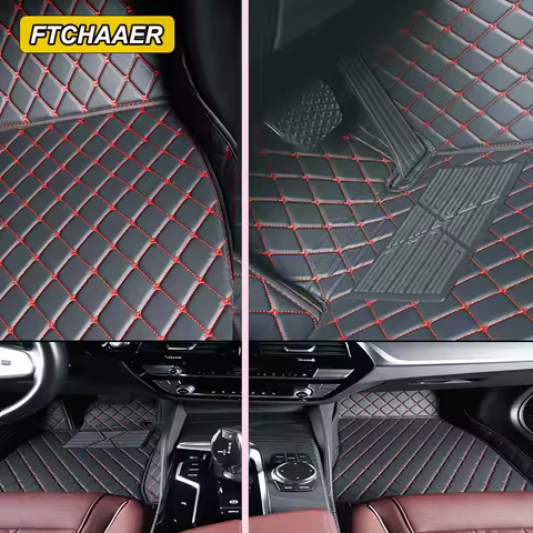 Custom Car Floor Mats For BMW IX IX1 IX3 I20 Auto Carpets Foot Coche Accessories