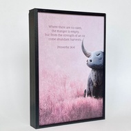 Bible Canvas - 52 Verse art Postcards, to anchor you to Jesus daily