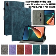 Case For XiaoMi Pad 5 Pro Case 2021 Mi Pad5 Pro tablet case 11 inch PU Leather Business Folio cover case