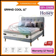 Honey Grand Cool 11" |12 Year Warranty | Smart Cool Series | 7 Zone Pocket Spring