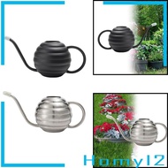 [HOMYL2] Watering Pot Garden Watering Can Home Yard with Nonslip Handle Long Spout Gardening Water Can for Planting Planter Farmhouse