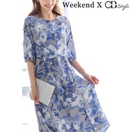 SG LOCAL WEEKEND X OB DESIGN WOMEN CLOTHES FLORAL PRINT BUTTON LONG MAXI MIDI SHIRT DRESS S-XXXL PLUS SIZE