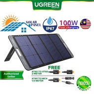 UGREEN 200W Portable Solar Panel Foldable Solar Charger for PowerRoam Power Station Adjustable Campi