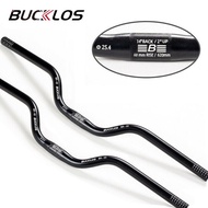 BUCKLOS BMX Bike Handlebar 25.4mm Bicycle Bar for Brompton Folding Bike Rise 100mm Bicycle M Handle 