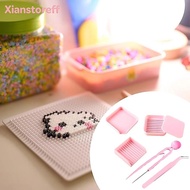 XIANSMY Fuse Beads Picking Tray Kit, 2.6mm Fuse Beads Plastic Beads Fuse Bead Single Needle Tweezer,