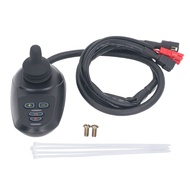 ตัวควบคุมจอยสติ๊กแบบไฟฟ้าเก้าอี้เปลี่ยนสีได้อย่างราบรื่นตัวควบคุม45A จอยสติ๊กเหมาะสำหรับเปลี่ยน DC24