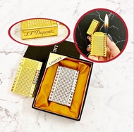 Bật lửa Dupont kim cương vàng bạc M_9 " xài gas " -( có hộp )
