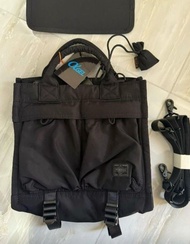 Porter Senses Tote Bag (S) 3 ways 黑色