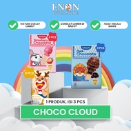 [PACKAGE - cloud nine contains 9 pcs] ENON Chocolate 33gr & ENON Chocolate With Popping Candy 15gr I