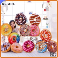 KKGOO Simulation Donut Cushion,  Donuts Super Soft Donuts Pillow, Creative Home Cushion Chocolate Do