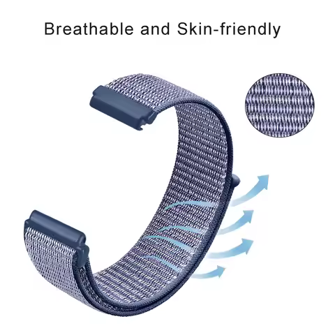 Nylon Strap for Fitbit Versa3 Lite Versa 2 band Smart watch replacment Watchbands correa Loop Bracel