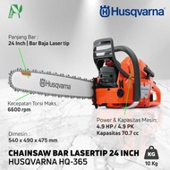 CHAINSAW GERGAJI KAYU 24 INCH HUSQVARNA HQ365