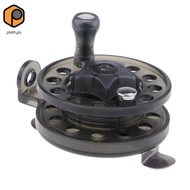 prettyia Ice Reel Fishing Wheel Left/Right Hand Plastic Sea Fly Rock Fishing Reels