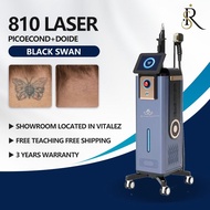 810nm Pico + Diode laser เลเซอร์ไดโอด กำจัดรอยสัก กำจัดรอยสักสี กำจัดกระ กำจัดคิ้ว กำจัดขนถาวร