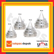 Aluminum Stair Tumpeng Mold (3 Size Options)