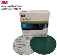 3M™ Green Corps™ Hookit™ Disc Regalite กระดาษทราย 8นิ้ว เบอร์ 80 (25แผ่น) หลังสักหลาด 25PD/BX