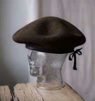 (全新) The h.w.dog&Co. Leather Beret 62 皮革包邊貝雷帽 HW dog H W dog HWDog