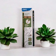 (Per Pcs) Deli 2B Pencil C88-2B