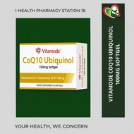[I-Health Pharmacy] Vitamode CoQ10 Ubiquinol 100mg Softgel Health Supplement 30 Softgels