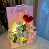 Forget Me Not Flower in Paper Bag