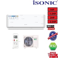 iSONIC IAC-IA10R32 AIR CONDITIONER /AIRCOND 1HP/1.5HP/2HP/2.5HP (R32)