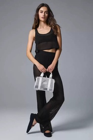 Alo Yoga Transparent Net Bag Luggage Bag Yoga Gym Bag Sports Womens Bag Outdoor Fitness Bag Travel D