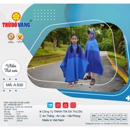 GOLDEN CAPITAL Children's One-Piece Raincoat with No Slits A838, A839