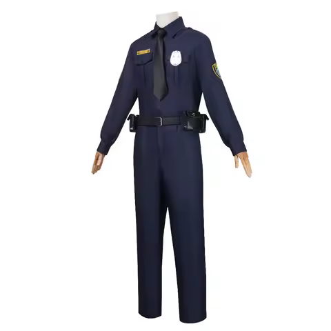 Movie Zootopia Nick Wilde Cosplay Costume Nick Police Cosplay Uniform Christmas Halloween Carnival R