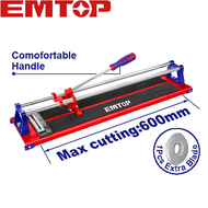 EMTOP แท่นตัดกระเบื้อง ขนาด 24 นิ้ว รุ่น ETCR6001 ( Tile Cutter ) ที่ตัดกระเบื้อง