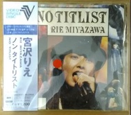 宮澤理惠 rie miyazawa No Titlist CDV (CD Video) (90% New) (日版)
