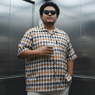 KEMEJA Oret Beach Shirt Men's Jumbo SizeBIG XL - 7XL Casual Shirt/