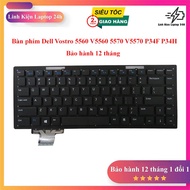 Keyboard for Dell Vostro 5560 V5560 5570 V5570 P34F P34H Laptop,