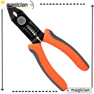 MAG Wire Stripper, High Carbon Steel Orange Crimping Tool, Professional Cable Tools Electricians