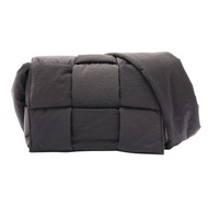 黑色 編織尼龍 Padded Tech Cassette 肩背包【BOTTEGA VENETA BV 寶緹嘉】 755182