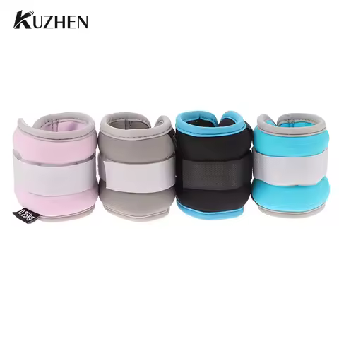1Pair Adjustable Ankle Weights (0.25kg*2pcs) Neoprene Leg Arm Straps For Fitness Aerobics Physical T