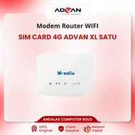 MODEM ROUTER WIFI 4G SIM CARD ADVAN XL SATU FREE UNLIMITED 100GB