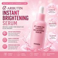 Make 9 Alpha Arbutin Instant Brightening Serum/Instant Brightening Effect/Dark Spot Corrector/Melani