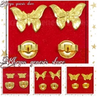 US 10K GOLD EARRINGS 10K US FANCY GOLD HYPOALLERGENIC STUD EARRINGS