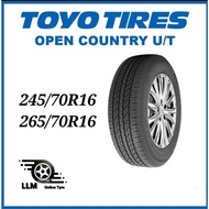 245/70R16 , 265/70R16 Toyo OPEN COUNTRY U/T Tyre (2021) 245/70/16 265/70/16