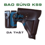 Bao da K59 bao đeo đựng lục K59 bằng da thật