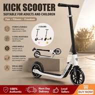 8" Wheel Kick Scooter, Foldable & Portable, Built-in Hand Brake, Suitable for Kids, Teens & Adult, R