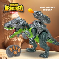 [Launch Cannonball+Spray] Remote Control Dinosaur Mecha Tyrannosaurus Rex Simulation Sound Walking C