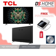 (FREE POWERBANK) TCL 2025 C6K QD-Mini LED 144hz Smart Google TV ( 55" / 65" / 75" / 85" / 98" )