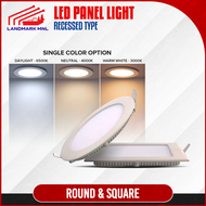 LED Recessed Panel Lights 3w, 6w, 9w, 12w, 18w, 24w Ceiling Light / Recessed Panel Light / Pin Light