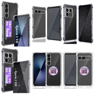 Clear Case for Sony Xperia 1 VIII 1 VII 10 VII Shockproof TPU made in Japan