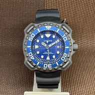 Citizen ProMaster Dive BN0225-04L Eco-Drive Blue Marine Gray Titanium Men Watch
